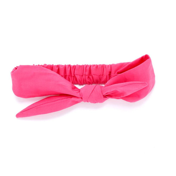Girls Tie-Up Headwrap - Solids - See more colors!