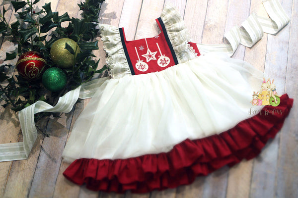 Ornaments Holiday Dress Size 5/6