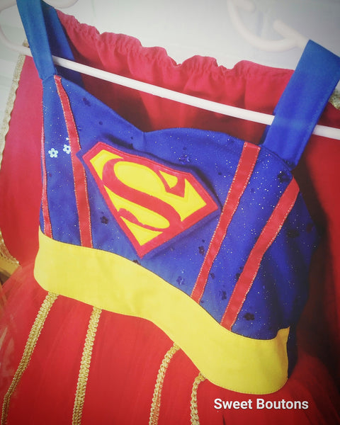 Super Hero Dress and Cape