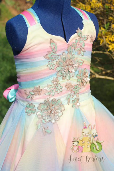Rainbow Vibes Gown