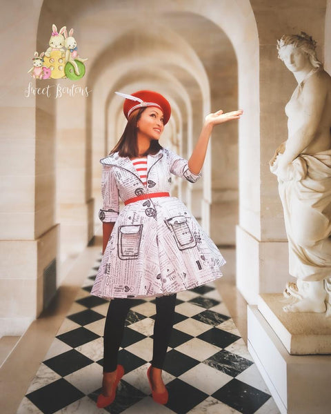 French Minnie Poem dress